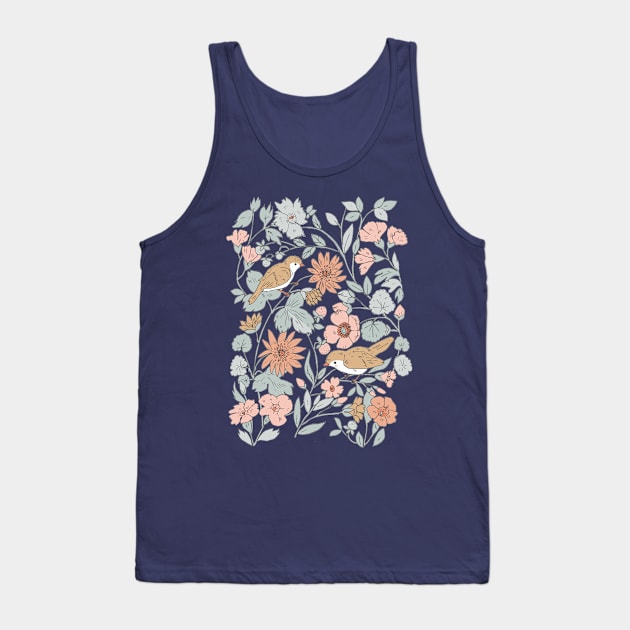 BIRDSONG Tank Top by Petit Faon Prints